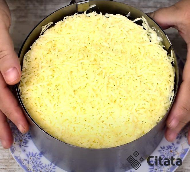 Рецепт вкусного салата на Новогодний стол. Салат "Меркурий".