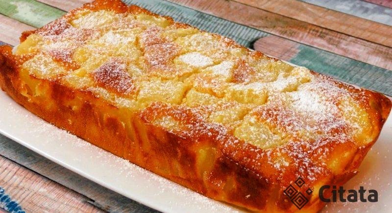 Тесто превращается в крем. Нежный и тающий во рту пирог "Невидимка"