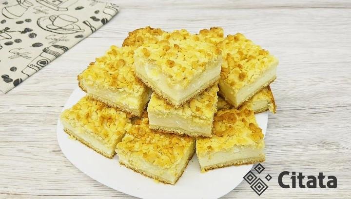 Творожный пирог – рецепт моей бабушки. Многими забытый: отлично пропекается с любой начинкой