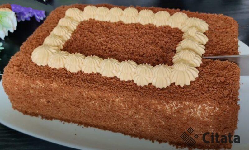 Этот торт в 2 раза  вкуснее Медовика и Наполеона. Рецепт за копейки: готовлю за 30 минут