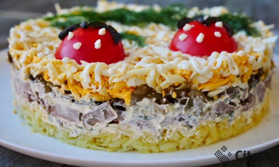 Салат «Богатый купец»