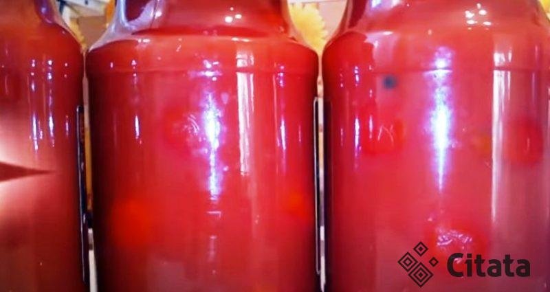 Помидоры в собственном соку. Вкусная заготовка: всегда быстро исчезают зимой