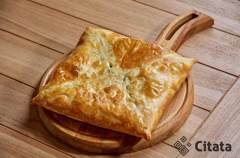 Хачапури со шпинатом от шеф-повара. Рецепт из ресторана