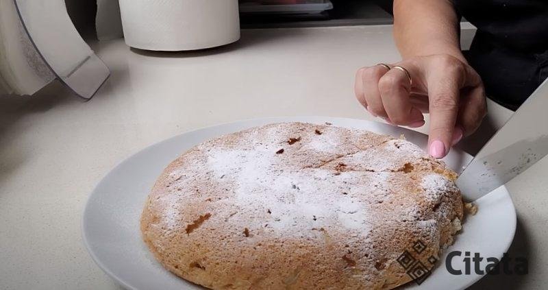 За 15 минут вкусный яблочный пирог. Простой рецепт: к чаю, на сковороде