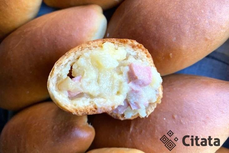 Вкусные пирожки с отличной начинкой. Для перекуса в школе и на работе