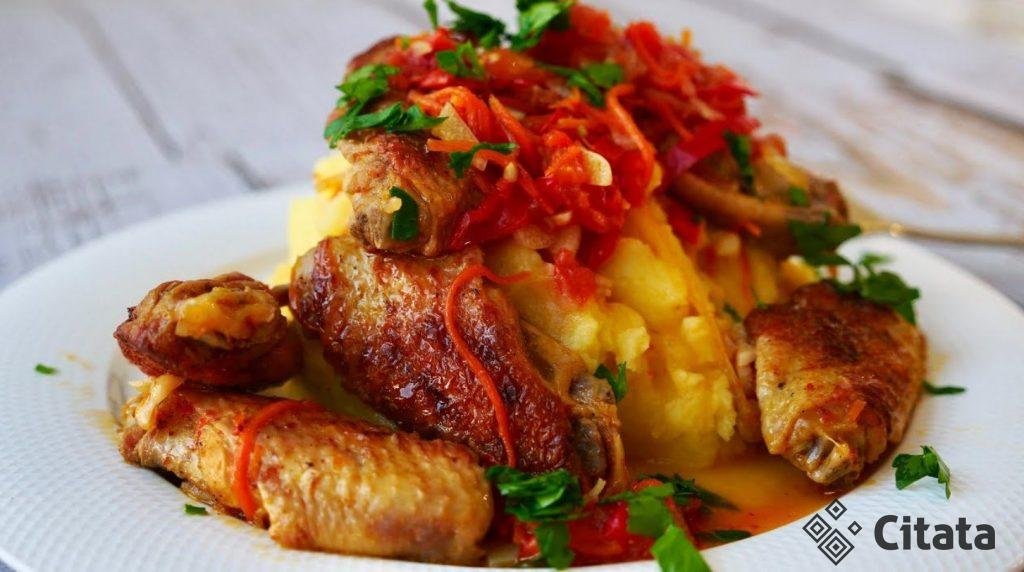 Куриные крылышки по-восточному