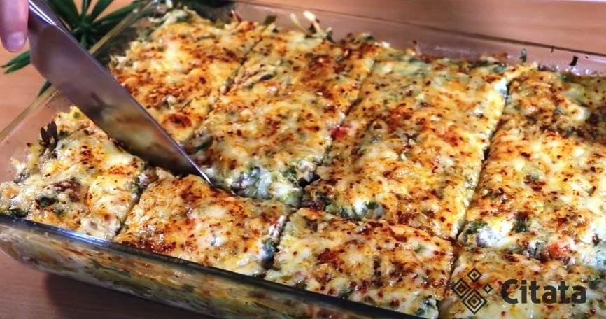Сытная мясная запеканка – отличный ужин для большой семьи. Вкусно, полезно и очень аппетитно