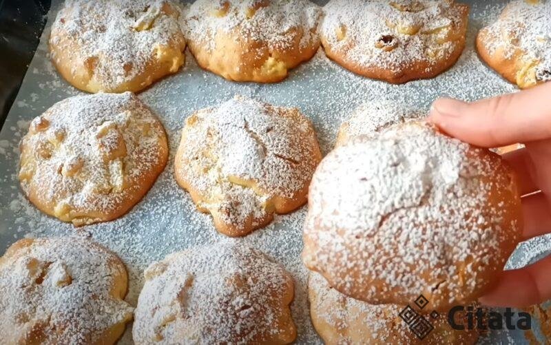 Такие простые, что готовят даже дети. Вкуснейшее яблочное печенье за 15 минут