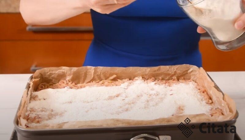 Вкусный яблочный пирог "3 стакана". Простой рецепт: все смешал и в духовку