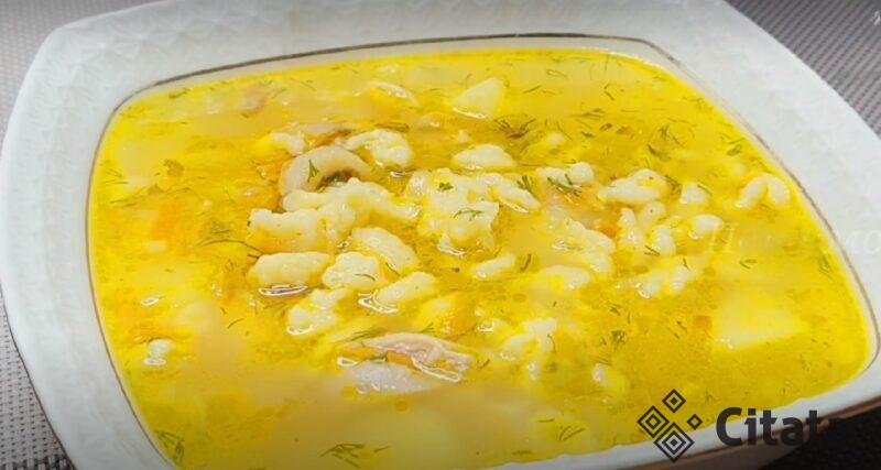 Рецепт супа из курицы с секретом. Просто, вкусно и полезно