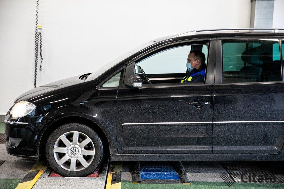 Techninė apžiūra BNS Foto