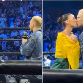 Vitas Karosas pasipiršo mylimajai ringe – netikėta sužadėtuvė žiūrovų akivaizdoje
