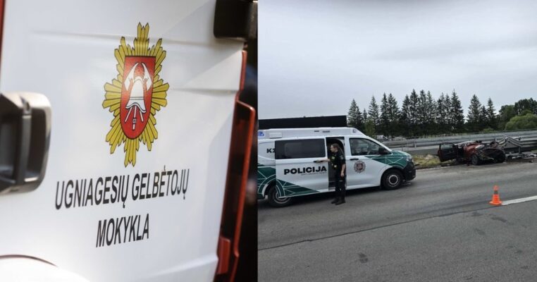 Tragiška avarija Kauno rajone: žuvo 15-metė, keturi sužeisti