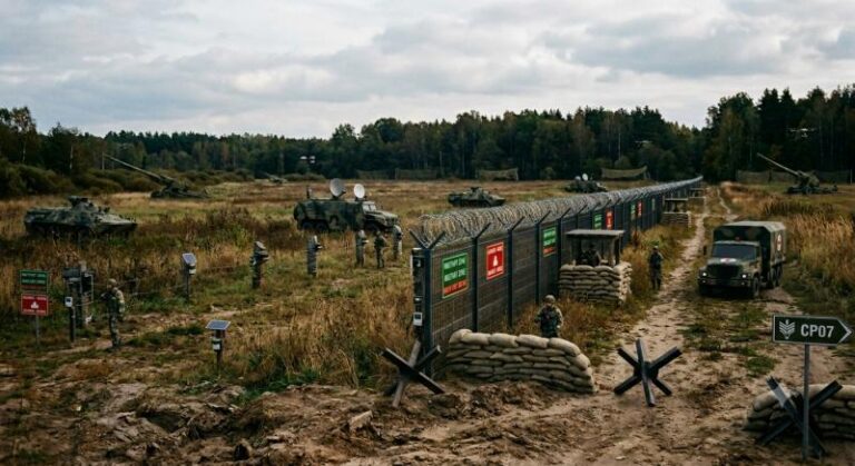 Sumažėjęs Rusijos bepiločių skrydžių aktyvumas prie Baltarusijos ir Ukrainos sienos