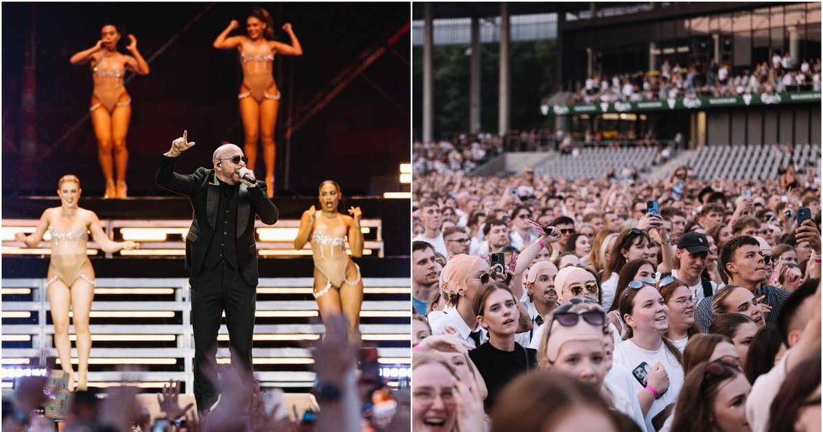 „Pitbull“ koncertas Kaune: įspūdingas šou temdė neatsakingas dalies žiūrovų elgesys